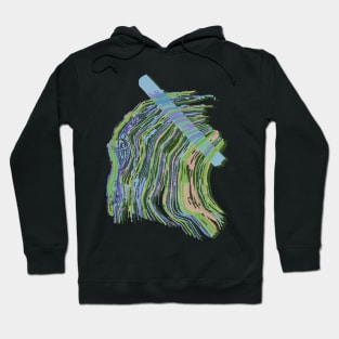 Mountain Rainbow - Electric Colors Hoodie